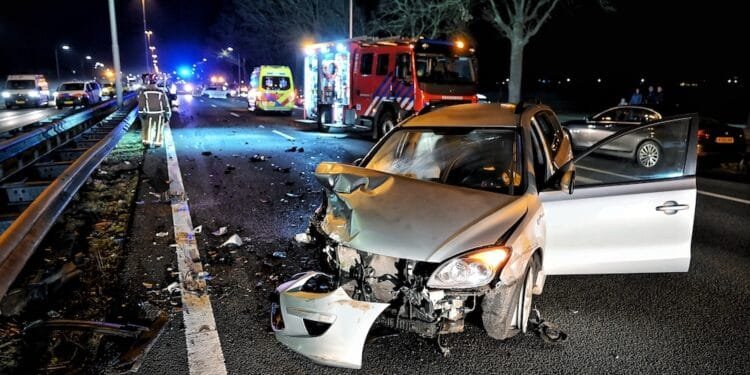 Children with stab wounds found in home of A58 crash driver