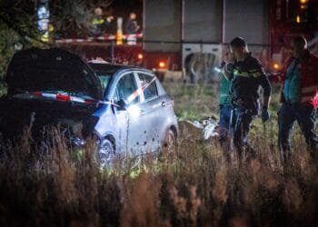 Nine injured as car plows into crowd watching light parade