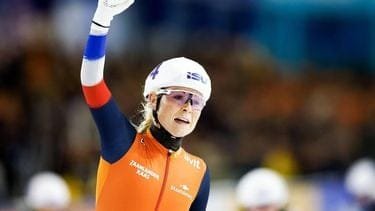 Schaatsster Groenewoud wint massastart in Heerenveen
