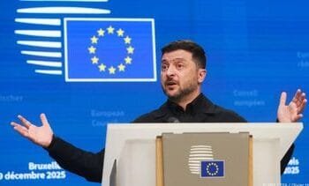 Zelensky is dankbaar voor de 90 miljard euro van Europa