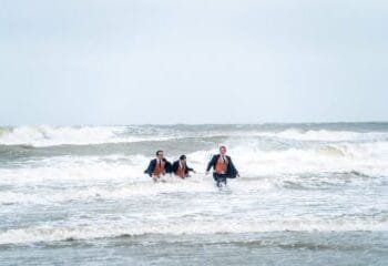 Wind and ice lead to several New Year swim cancellations