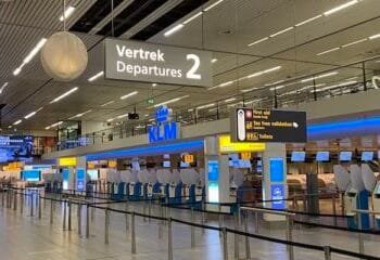 Wintry weather spells cancellations and delays at Schiphol
