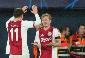 Ajax defy rain in Spain to book second Champions League win