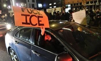 Protesten in Minneapolis bij hotels waar ICE mogelijk verblijft