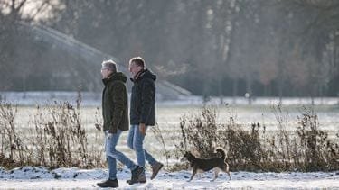 In deel van het land kans op ijzel en sneeuw in het weekend