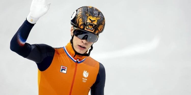 Van ’t Wout wint op Spelen na 1000 meter ook goud op 1500 meter