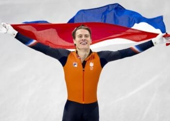 Jens van ’t Wout takes second gold, winning short-track 1,500m