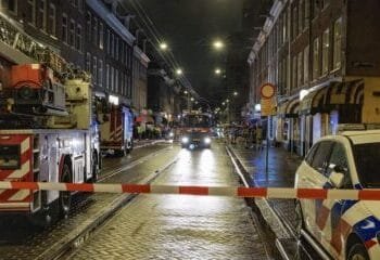 Several hospitalised after inhaling smoke from Amsterdam fire