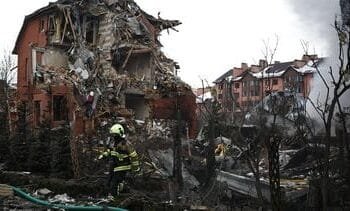 Ontploffingen gehoord in Kyiv na waarschuwing voor raketaanval