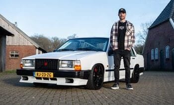 Mathijs (30) kocht zijn Volvo als sloopauto van 650 euro: ‘Nu 559 pk sterk’