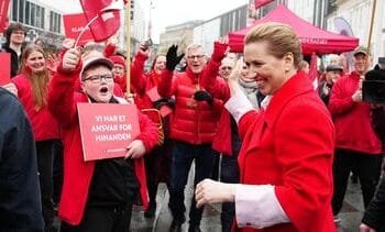 partij Frederiksen de grootste bij Deense verkiezingen
