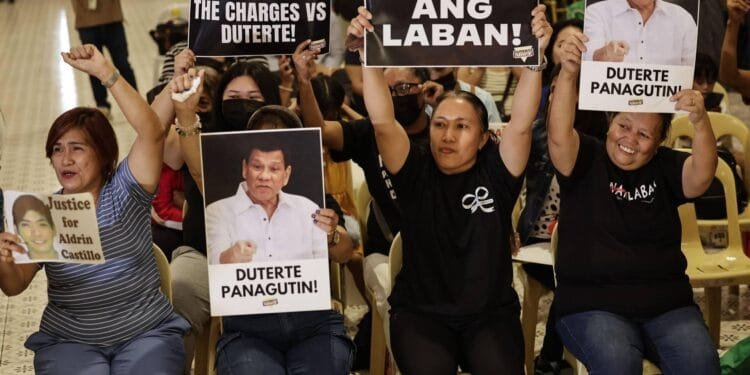 ICC gaat over tot vervolging Filipijnse ex-president Duterte