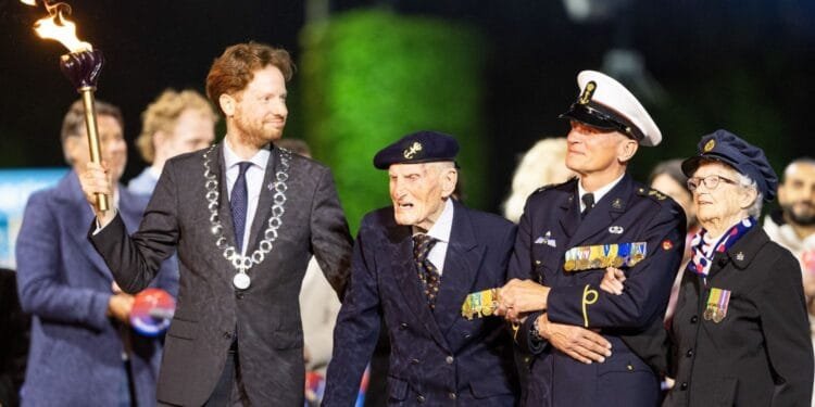 Liberation Day fire lit as national celebrations begin