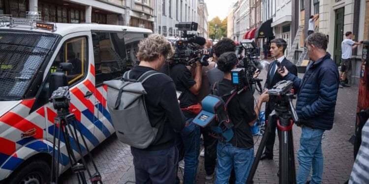 D66 headquarters in The Hague hit by firework bomb
