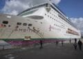 Norovirus-uitbraak op cruiseschip: één dode, 1700 mensen in quarantaine