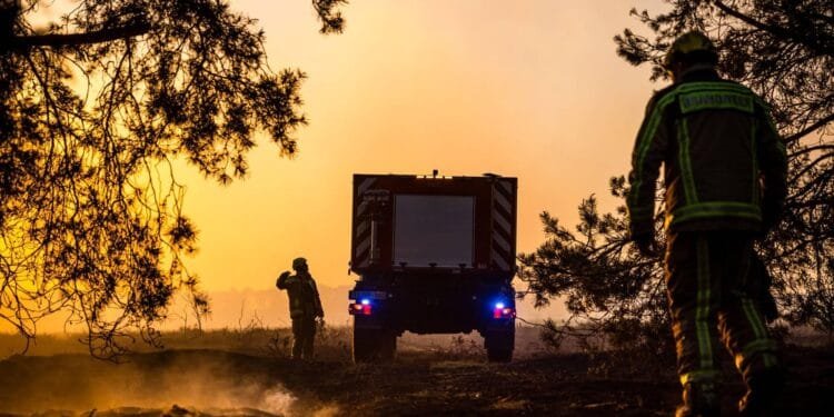 Risico op natuurbranden in meeste regio’s opnieuw verhoogd