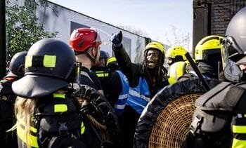 weer meer en heftiger geweld tegen agenten vorig jaar
