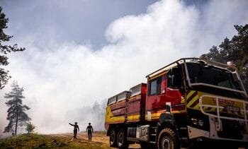 Inzet van Franse, Duitse en Belgische brandweer niet meer nodig