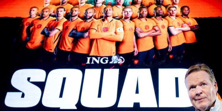 Only two Eredivisie players in Koeman’s Dutch World Cup squad