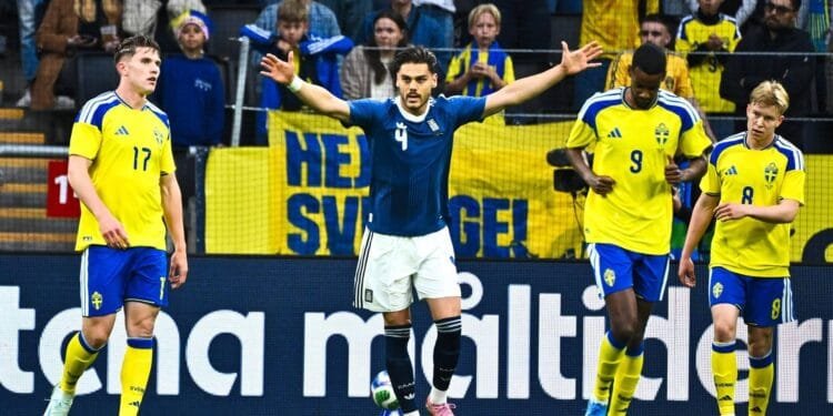 Oranje-tegenstander Zweden wint ook niet van Griekenland
