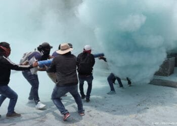 Golf van protesten in Mexico-Stad week voor openingsduel WK