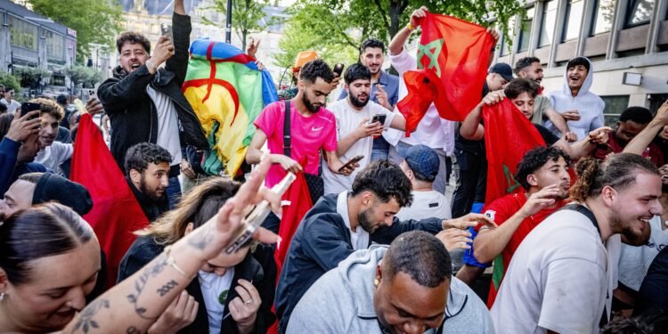 Fans jubilant after Morocco beat Netherlands, handful of arrests