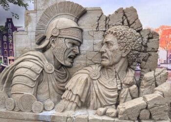 Dutch entry Eternal Rome wins sand sculpting competition
