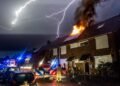 Lightning and storm damage end Dutch heatwave