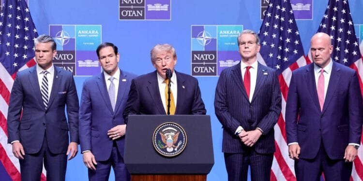 Trump noemt NAVO-top een groot succes, ondanks eerdere kritiek