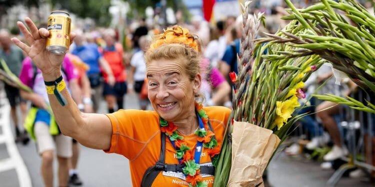 Grootste deel wandelaars Nijmeegse Vierdaagse is binnen