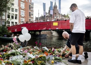 Thousands remember victims of Berlin Pride attack in Amsterdam