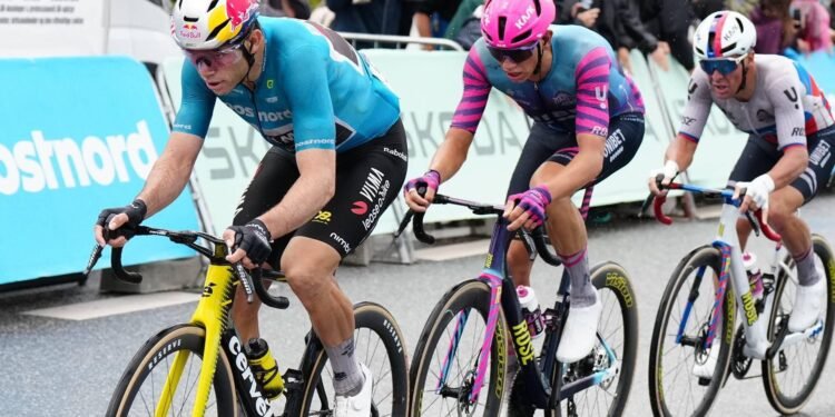 Drie op een rij voor Van Aert in Ronde van Denemarken