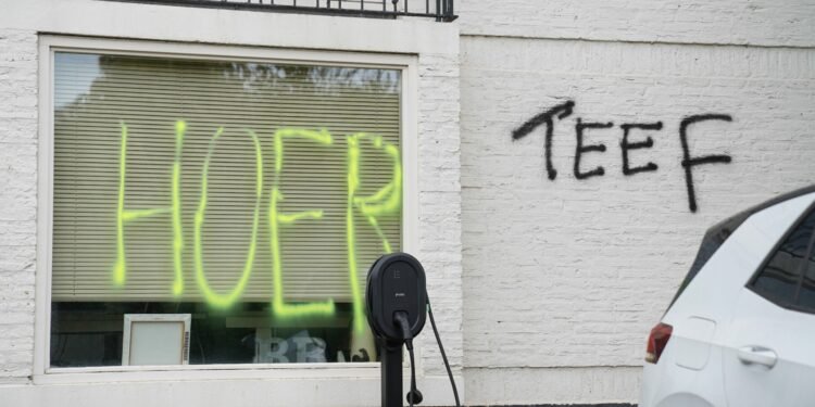 Vandals attack homes as row over asylum seekers turns violent