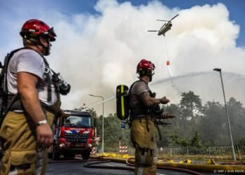 Limburgse natuurbrand breidt zich nog uit