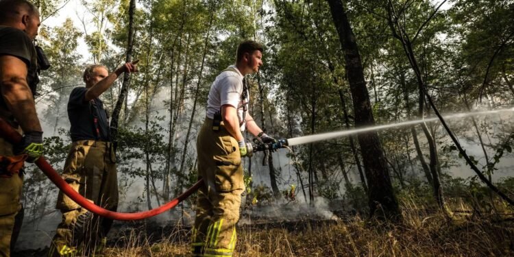 Gemeente Venray kondigt noodverordening af om natuurbrand