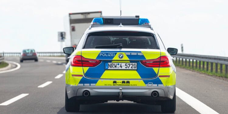 Dutch man arrested for racing on German motorway at 235km/h