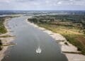 Rivierafvoeren historisch laag, einde droogte nog niet in zicht