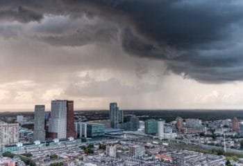 Heavy thunderstorms expected this evening