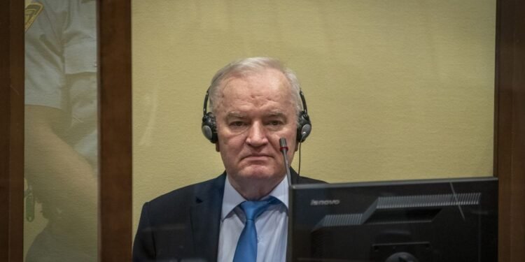 Srebrenica war criminal Ratko Mladić dies in The Hague