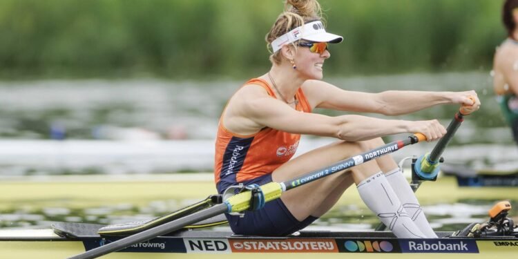 Roeister Florijn derde in skiff op WK in eigen land na rentree