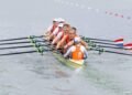 Nederlandse mannenacht prolongeert wereldtitel roeien op Bosbaan