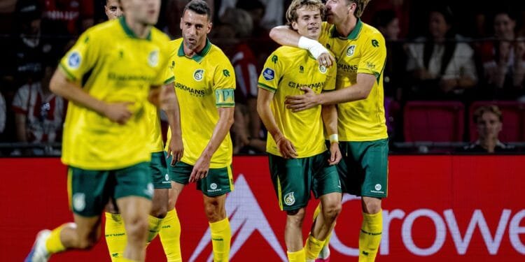 Late Fortuna strike denies PSV opening-day win in Eredivisie