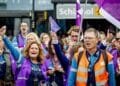 Schiphol security staff begin strike action over workload