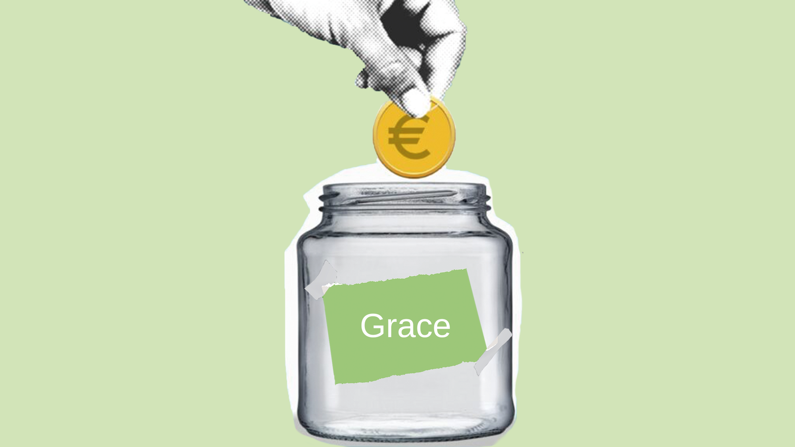 de spaarrekening van Grace