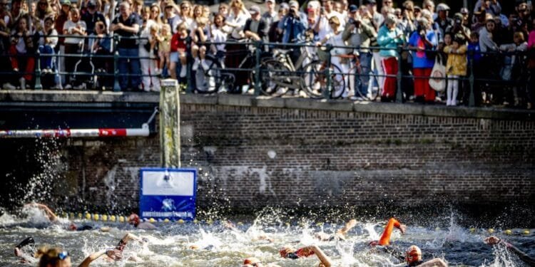 Amsterdam canal swim raises record €3m for ALS research