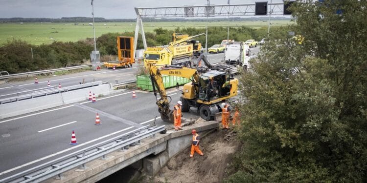 A28-brug weer volledig geopend, herstelwerkzaamheden afgerond