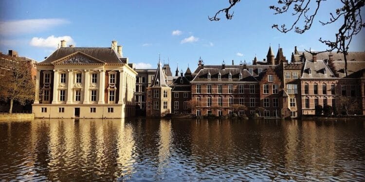 Roof of PM’s office is original 16th-century flat-plack