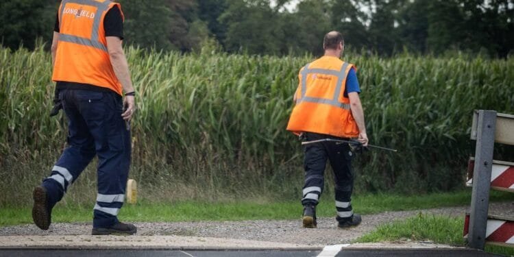 Buis gevonden op spoor Teuge, ProRail gaat uit van sabotageactie