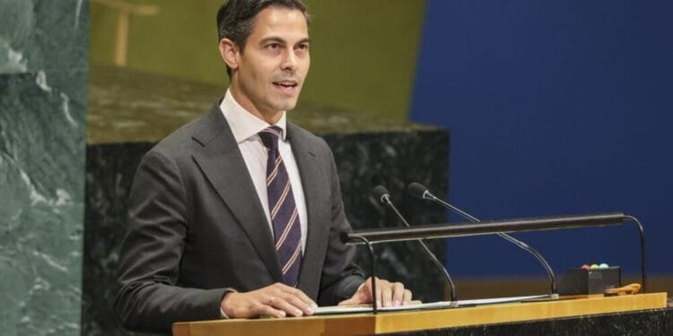 Jetten pulls no punches at first UN speech