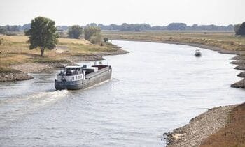 Vanaf vrijdag eenrichtingsverkeer op IJssel vanwege laagwater